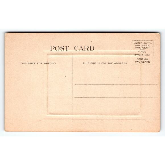 Vintage Scenic River Landscape Postcard with Children by L. Dyer - Picture 2 of 2